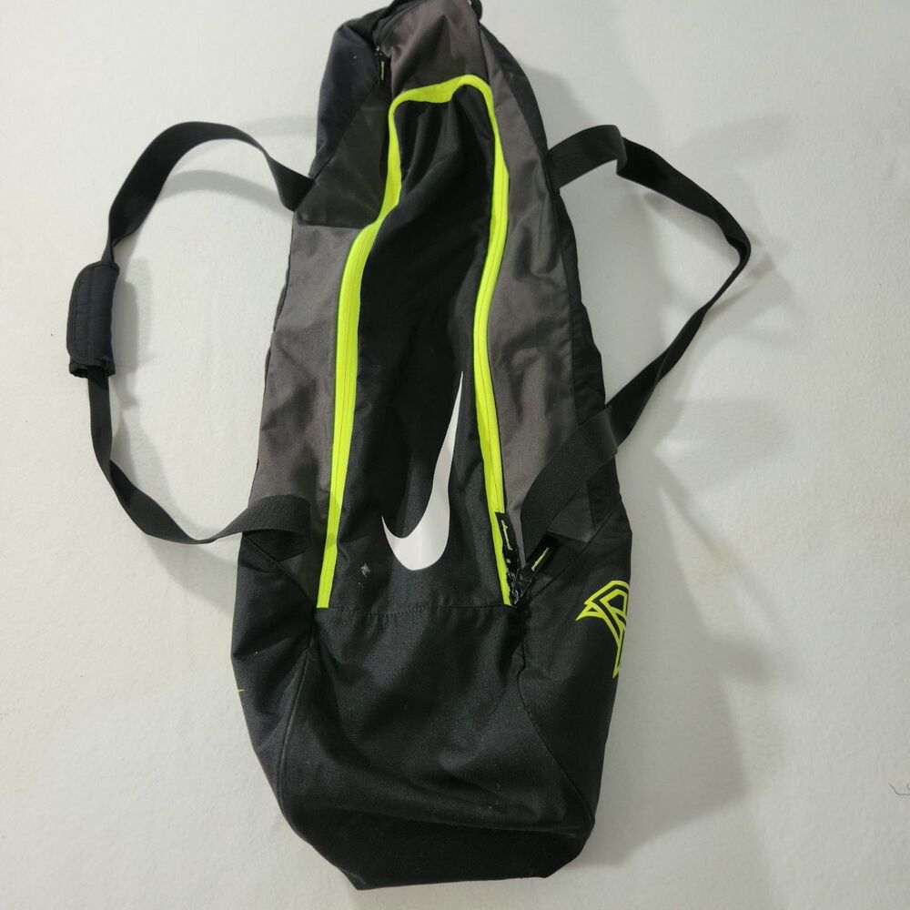 Vintage Nike Baseball Bat Bag Black/Yellow - Great Condition- Retro Nike Bag